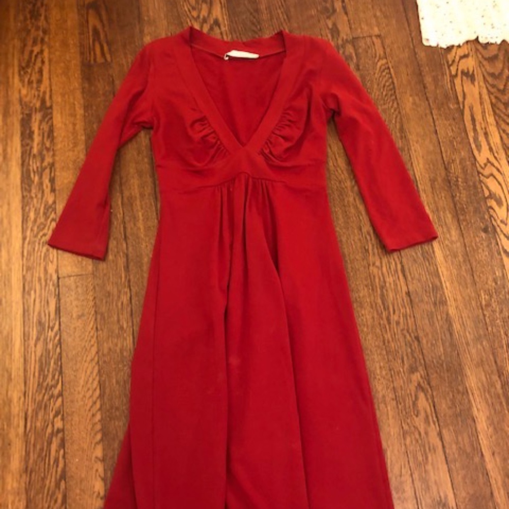 Susana Monaco Red Jersey Dress XS